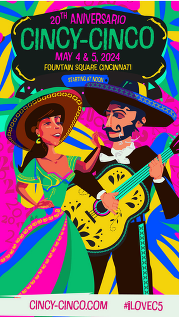 2024 CincyCinco Latino Festival 20th Anniversary May 4, 2024